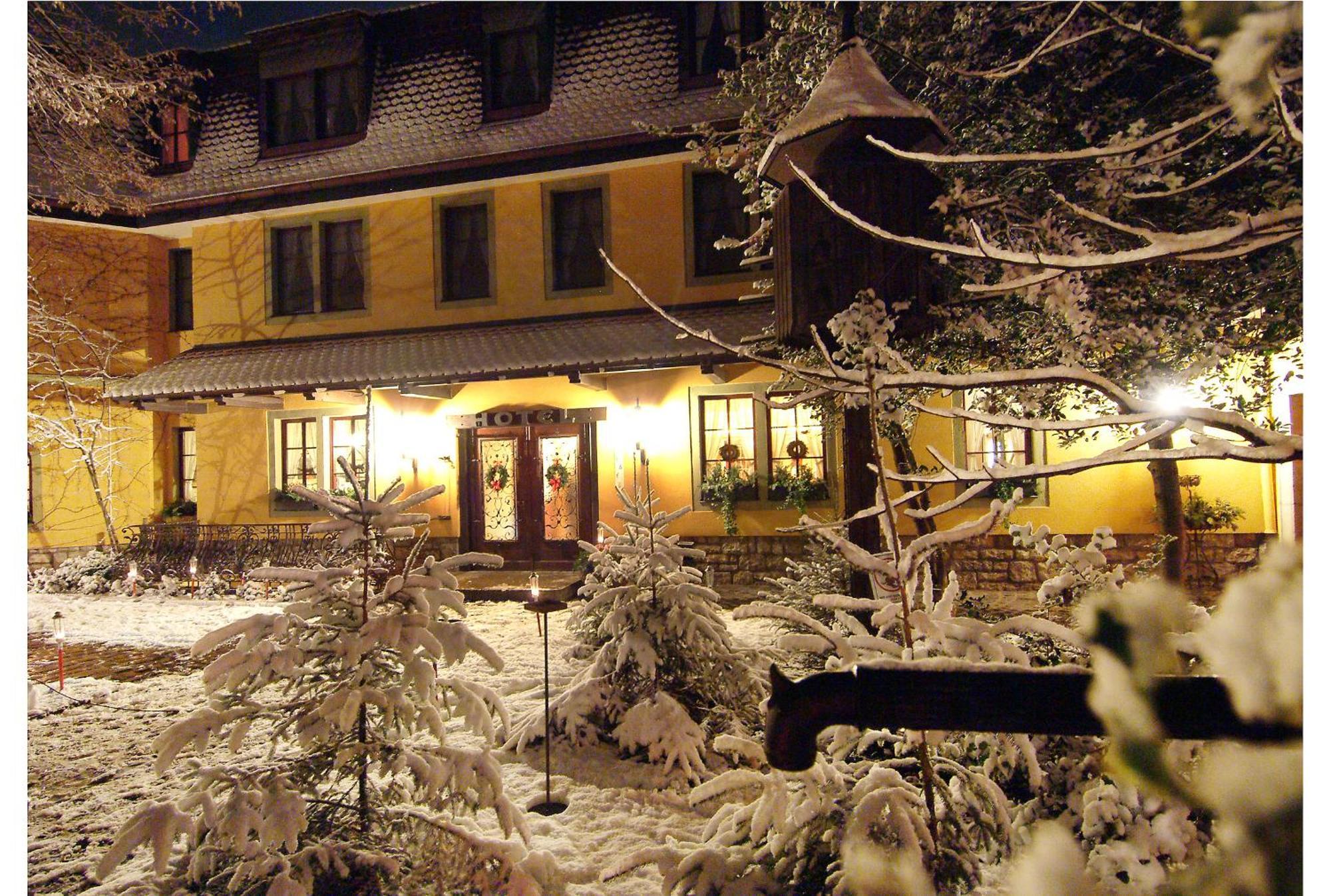 Hotel Leicht Biebelried Exterior foto